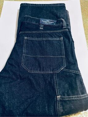 Faded Glory Men's Dark Blue Denim Jeans